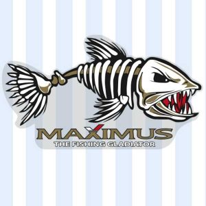 Наклейки Максимус Рыба 150 85 мм